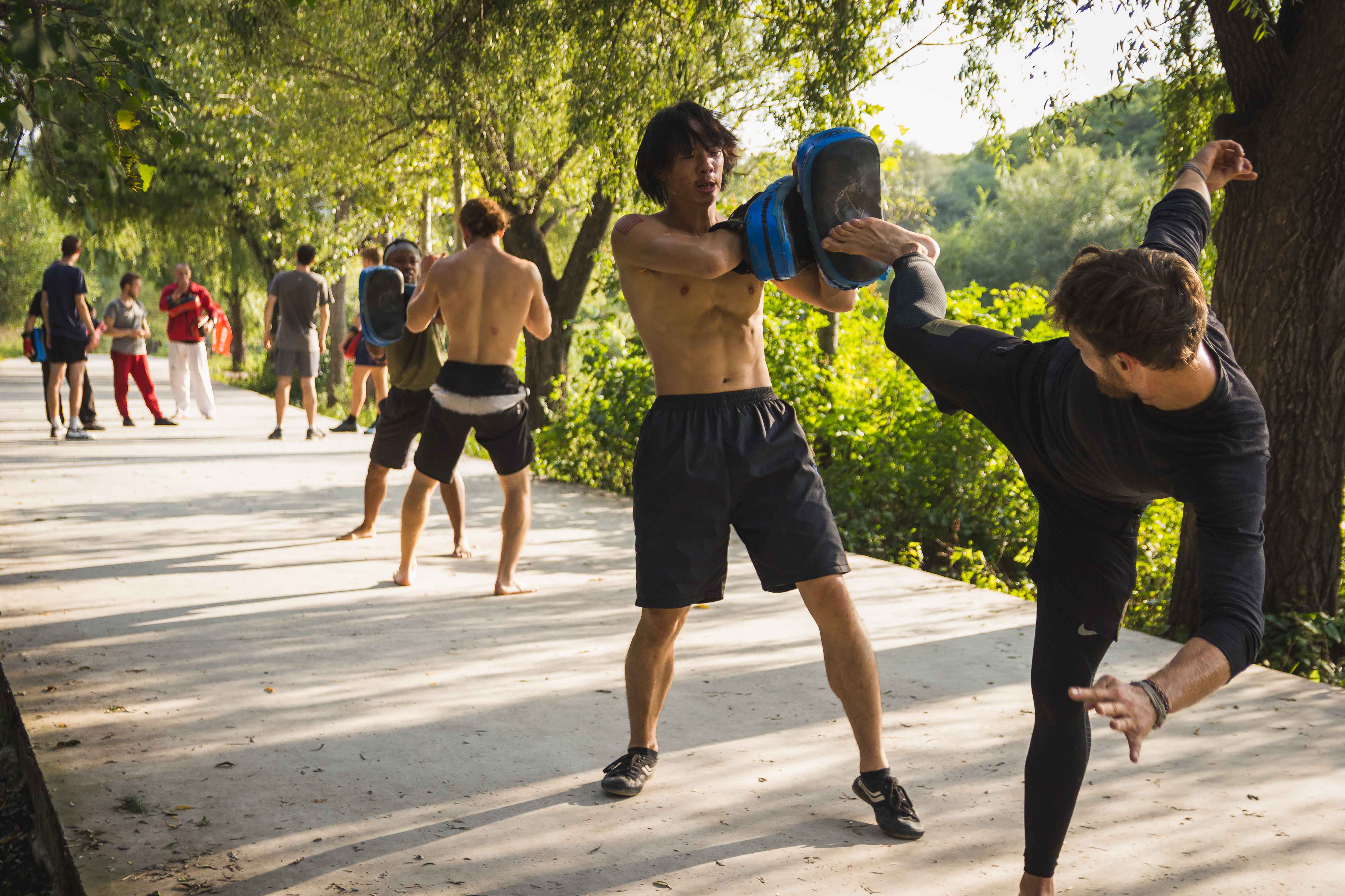 Sanda training