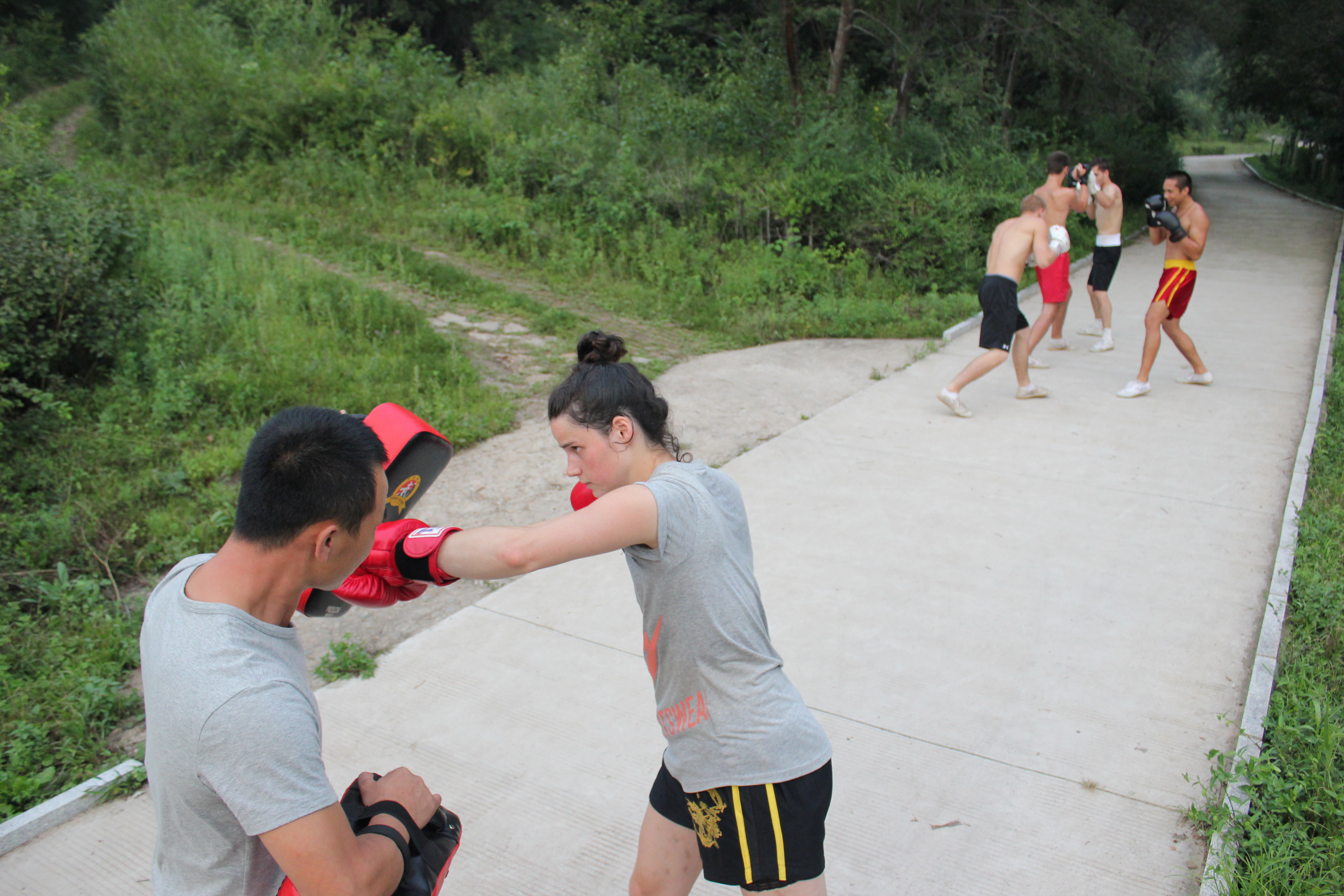 Pad Combination Training