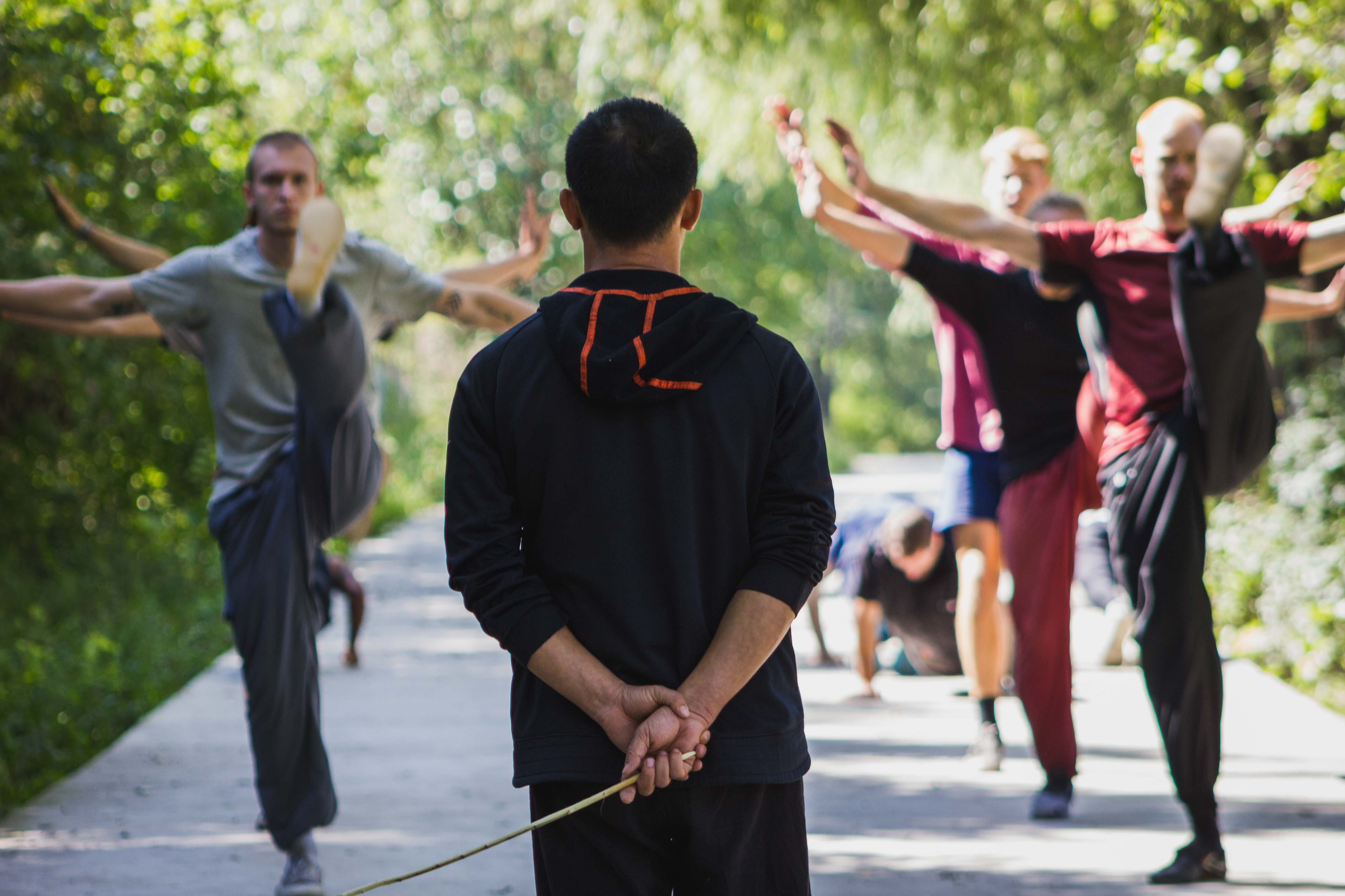 Shaolin Front Kicks