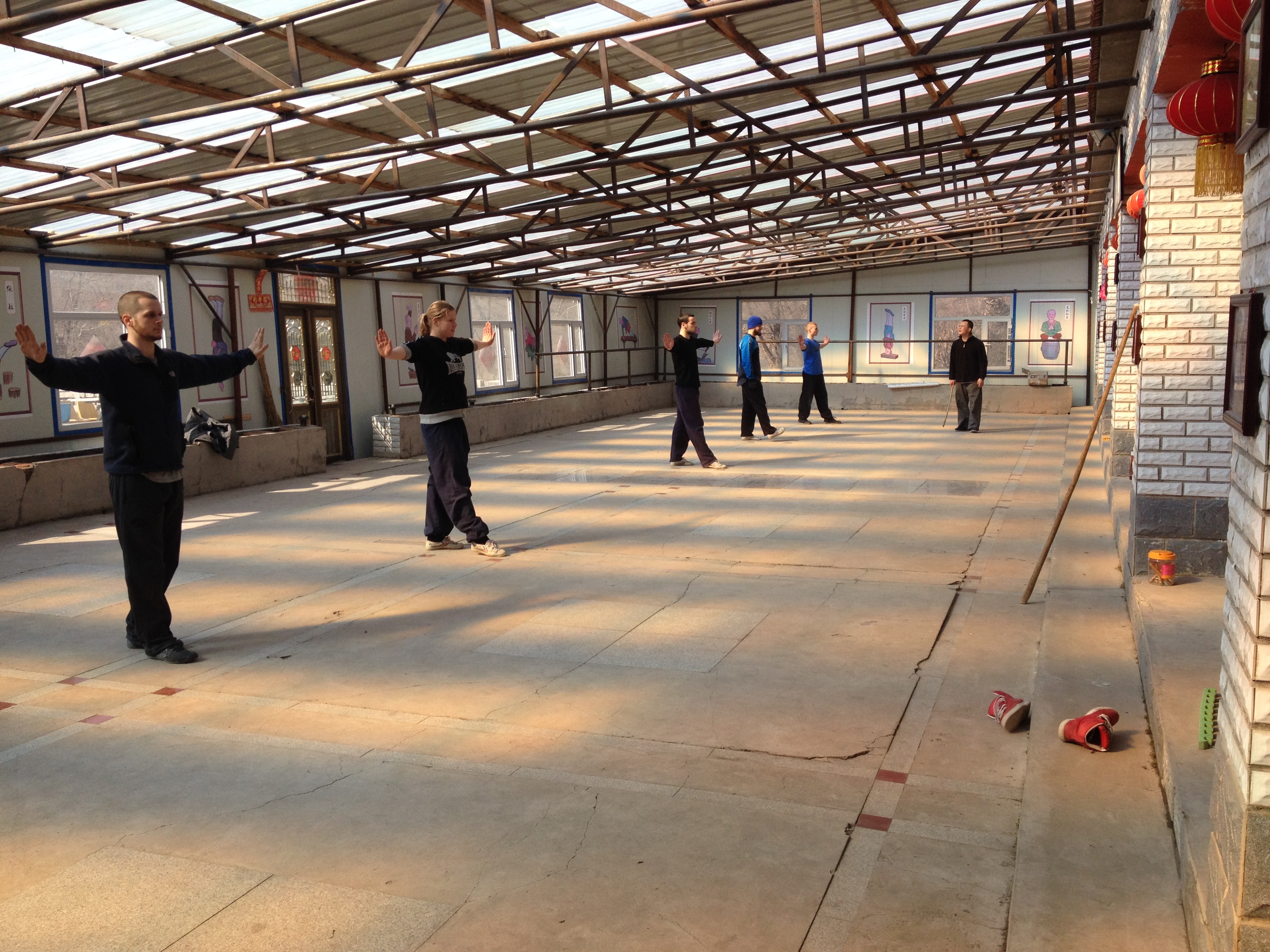 Basic kicks training