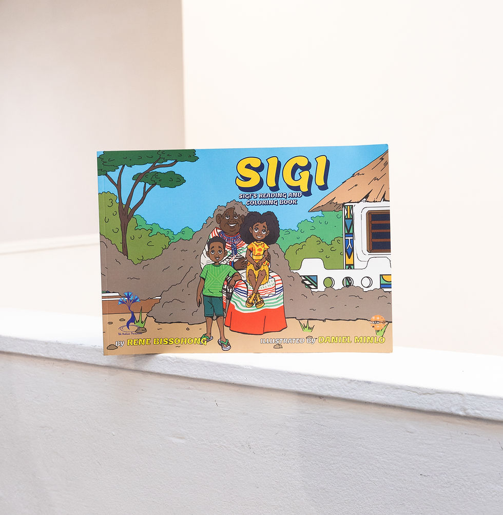 Sigi’s Reading & Colouring Book – African heritage story for children promoting self-love and cultural pride