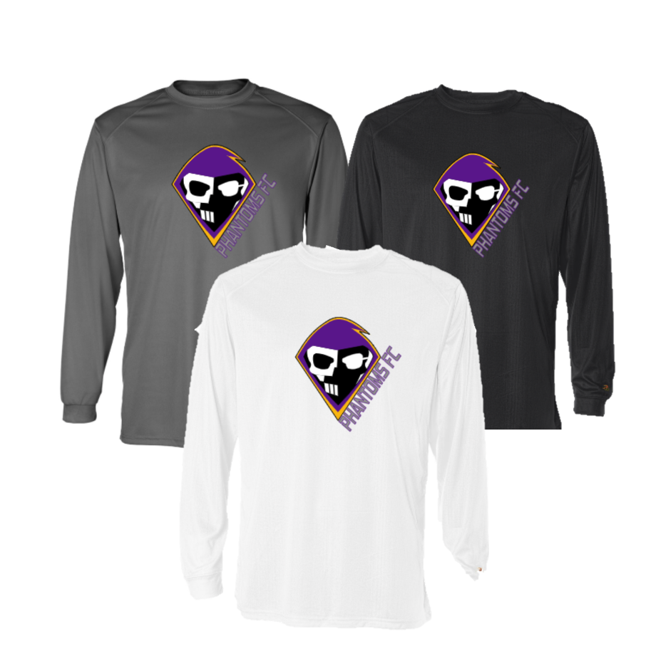 Phantoms-Badger B-Core Long Sleeve T-Shirt