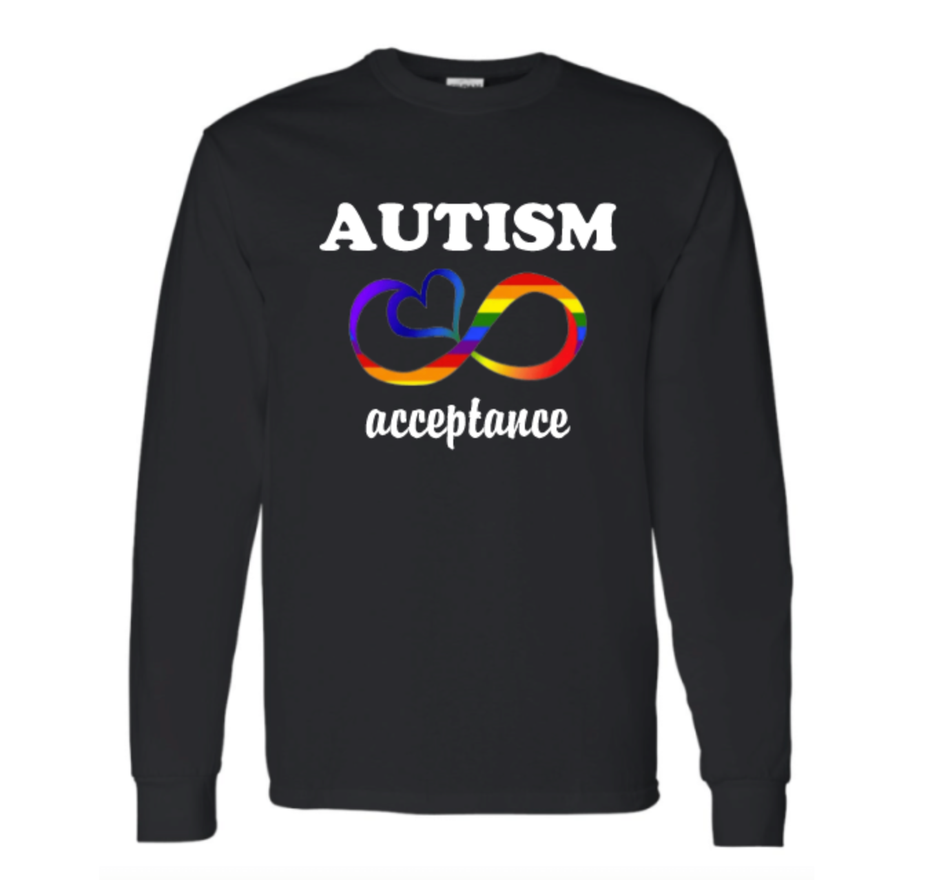 Autism Acceptance Long Sleeve T-Shirt-uc