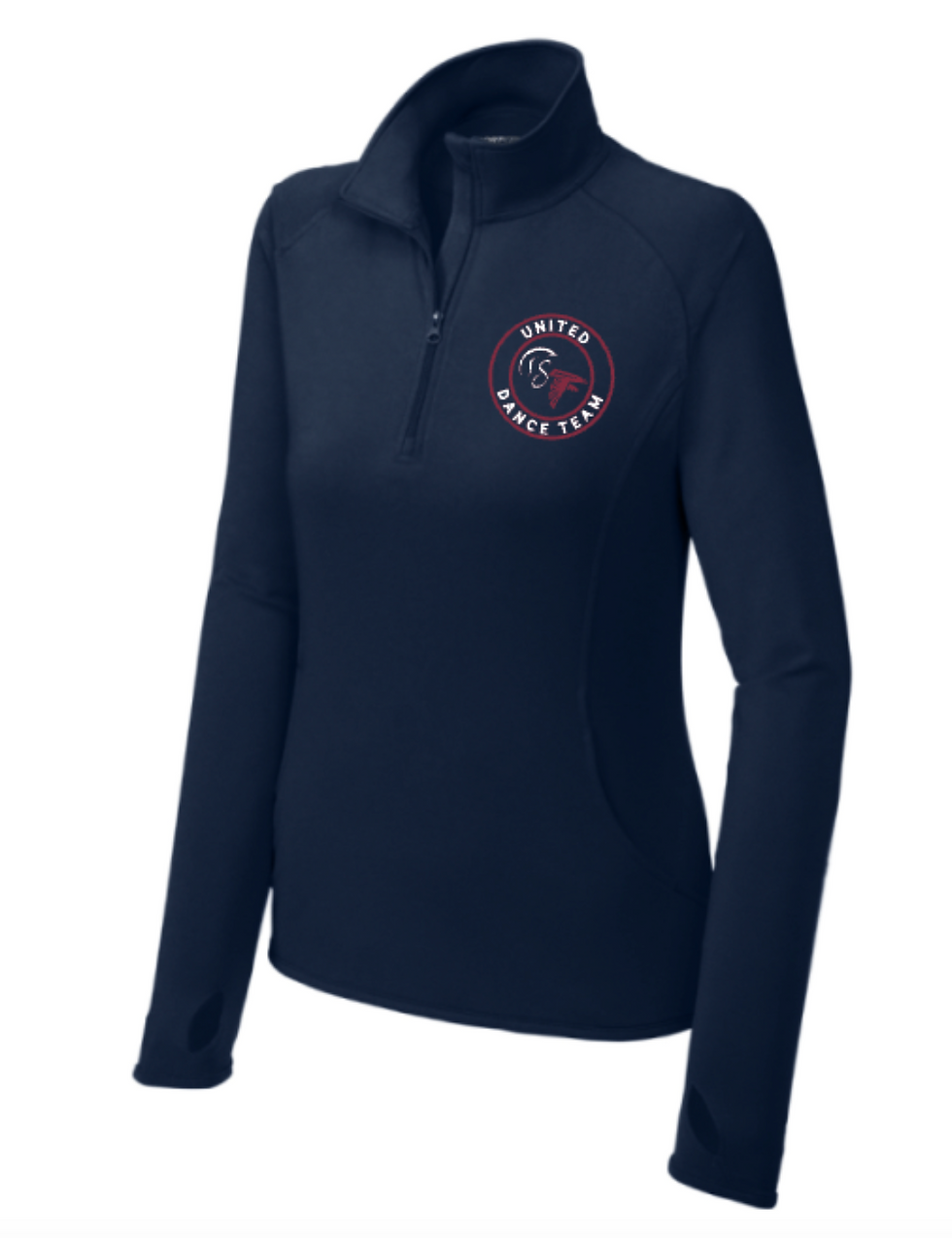 Thumbnail: United - Ladies Sport-Wick® Stretch 1/2-Zip Pullover