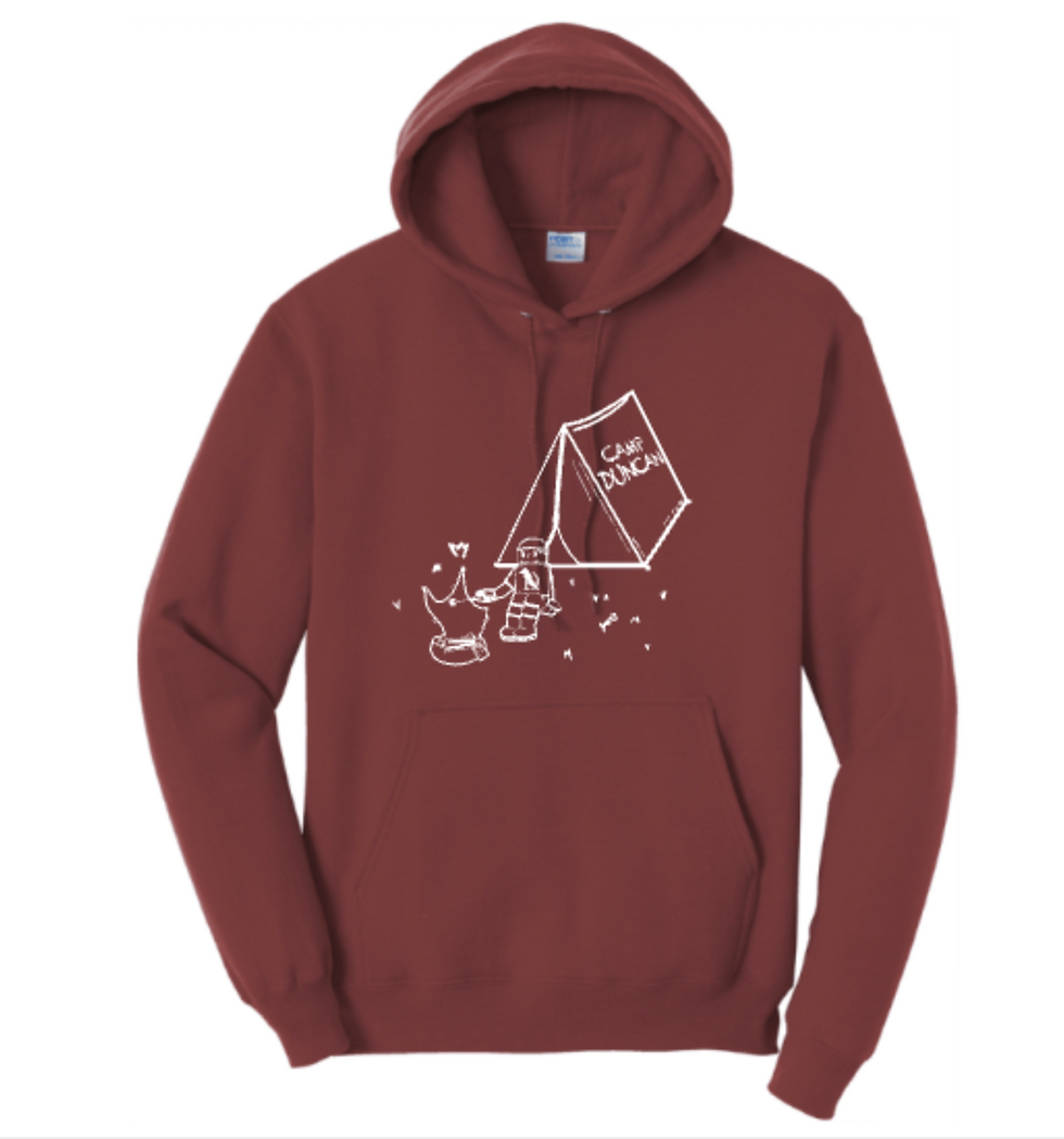 Thumbnail: Camp Duncan Hooded Sweatshirt
