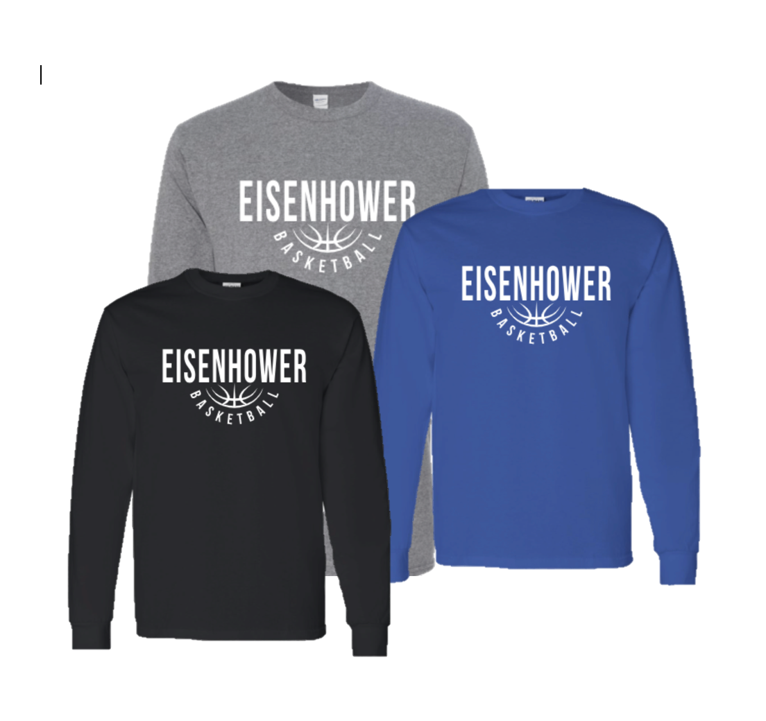 IKE Basketball  Long Sleeve T-Shirts