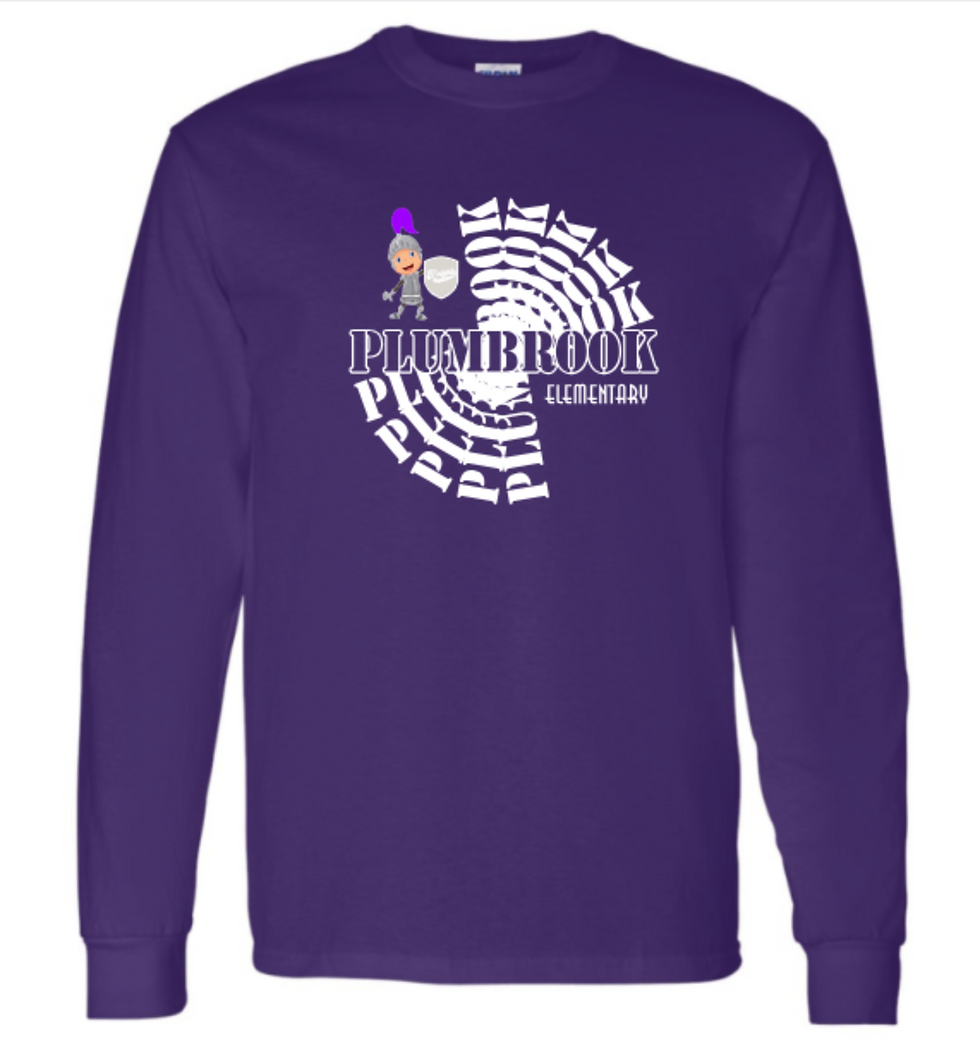 Thumbnail: Plumbrook Elementary Long Sleeve T-Shirts