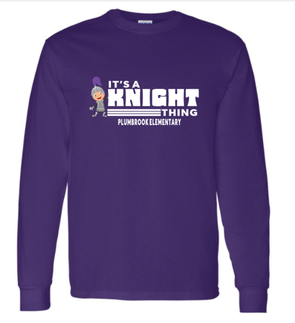 Thumbnail: Plumbrook Elementary Long Sleeve T-Shirts