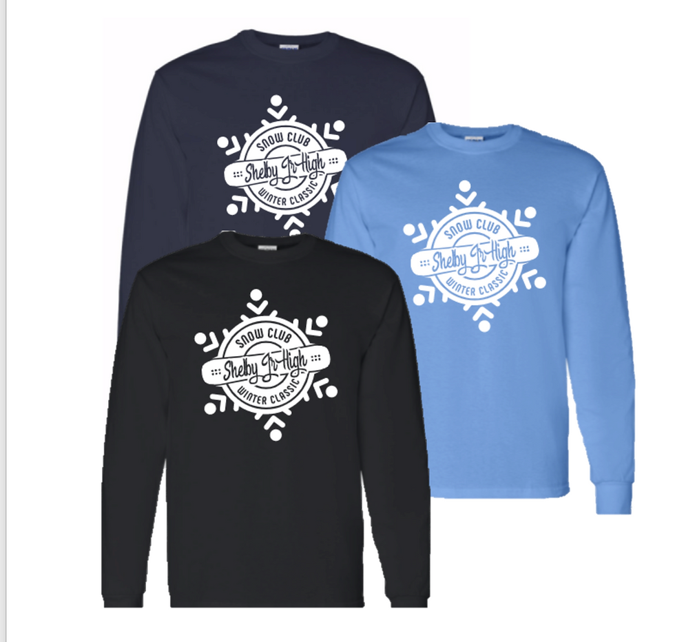 SJH Snow Club Long Sleeve T-Shirts