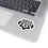 Thumbnail: Hustle Bull Motivational Fitness Sticker Barbell