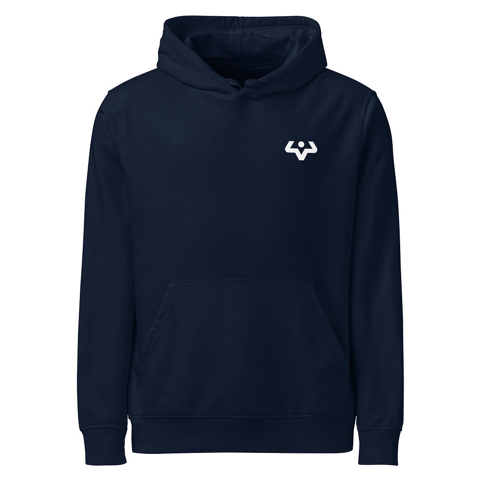 Thumbnail: Hustle Bull "Let's Go" Unisex organic mid-weight hoodie