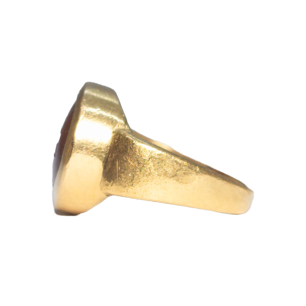 Thumbnail: Intaglio ring of a wine jug