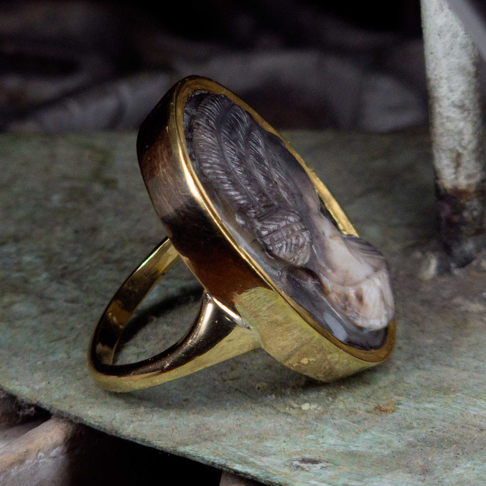 Thumbnail: Cameo ring of Faustina the younger