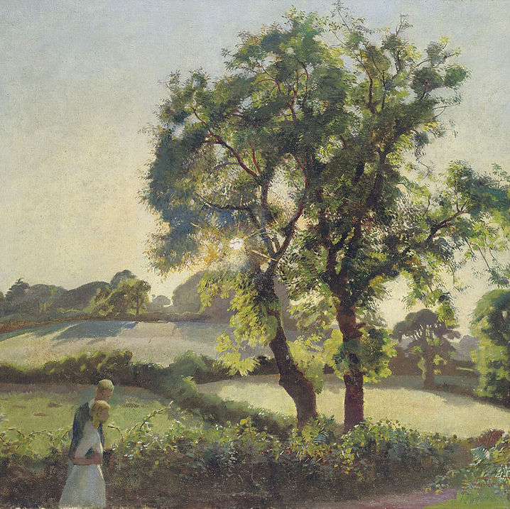 Harold Harvey painting