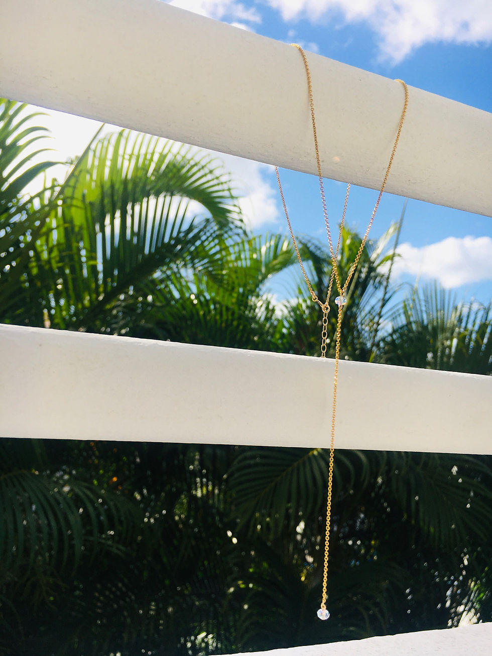 Miniature : Le collier cravate Liza