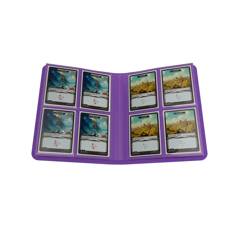 Thumbnail: Purple 4 Pocket Binder