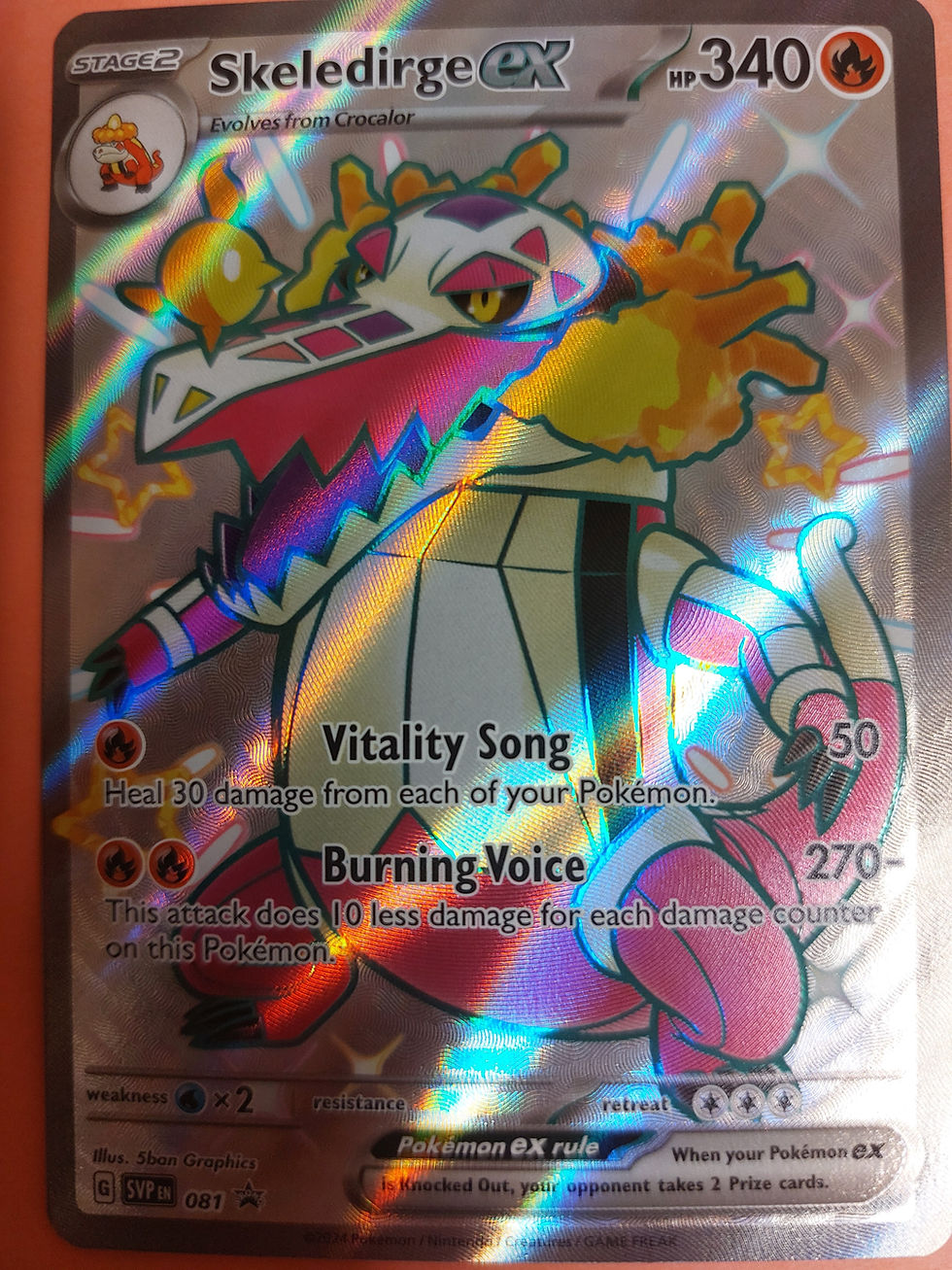 Thumbnail: Skeledirge EX 81 (Scarlet & Violet Promo)