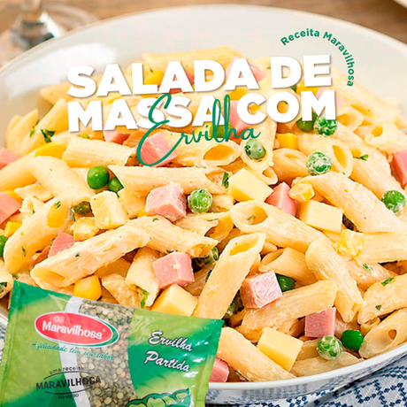 Salada de Massa com Ervilha