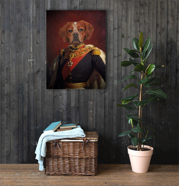 Miniature : Tableau CHIEN "NAPOLEON III"
