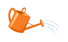 Arroser
délicatement