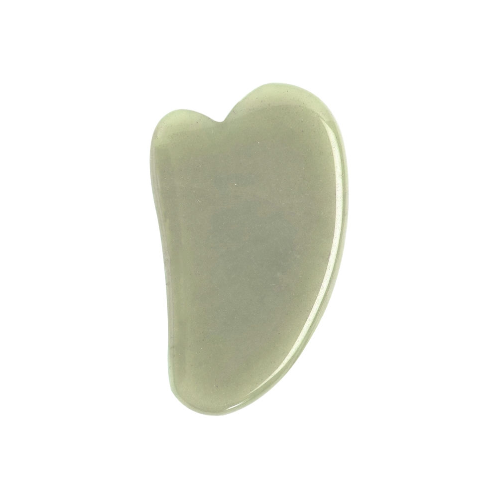 Fair Trade Gua Sha Stein Serpentin
