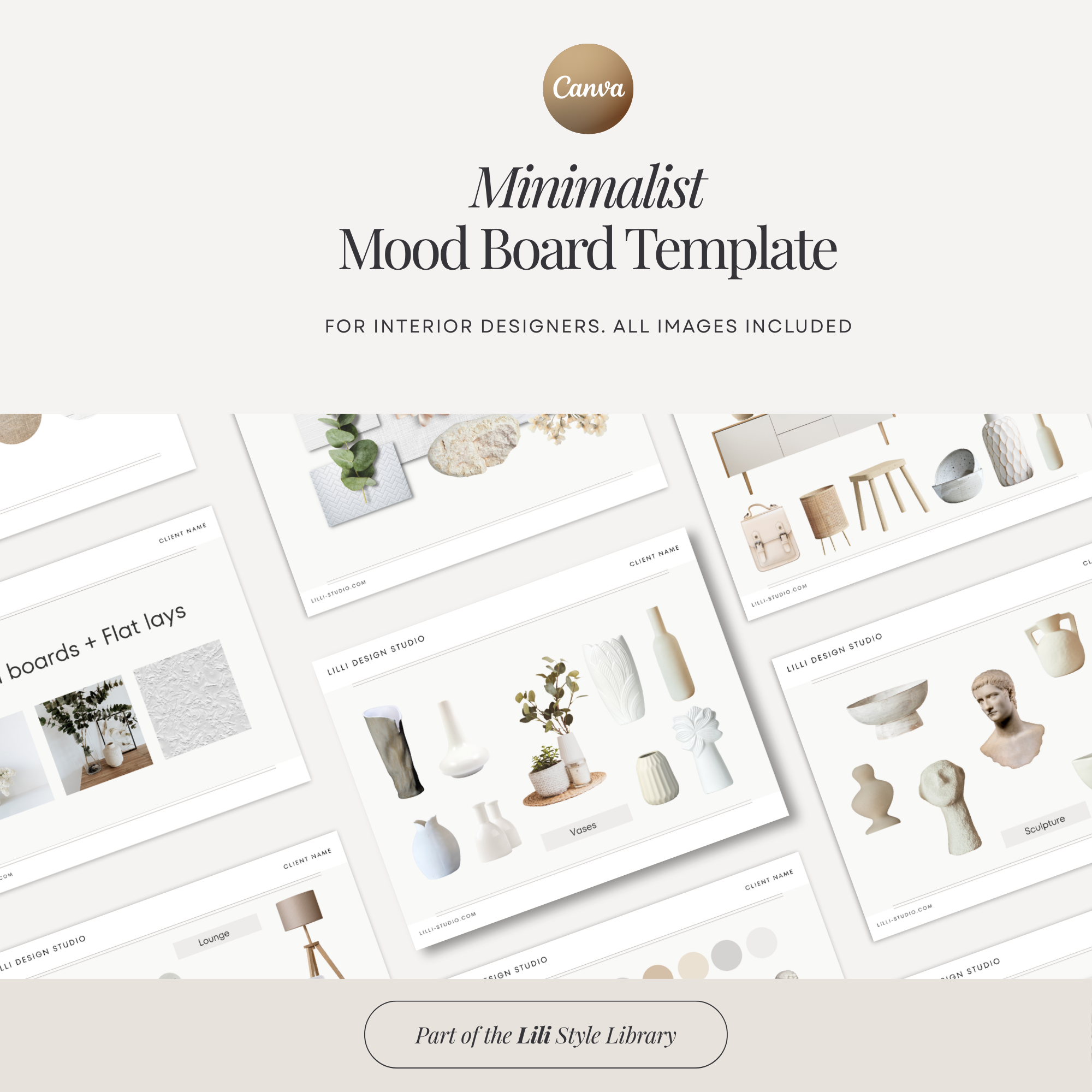 Minimalist Mood Board Build System — LILI