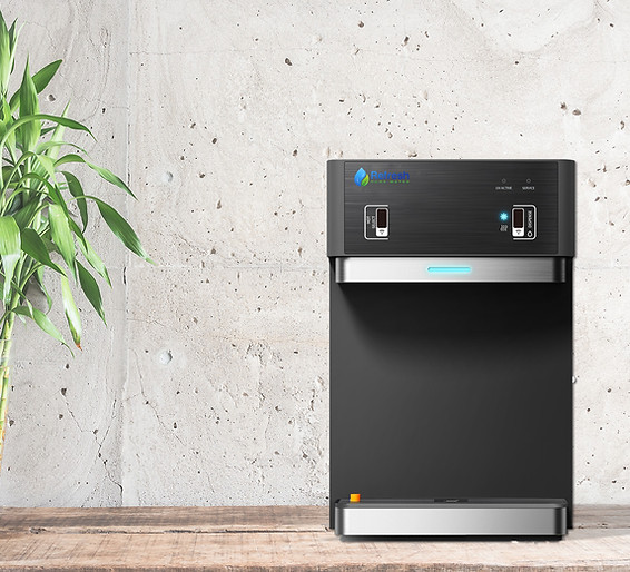 A RPW9 Countertop water dispenser from Refresh Pure Water