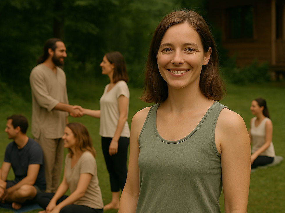 A retreat is a safe space where solo guests will feel instantly seen, supported and part of the circle