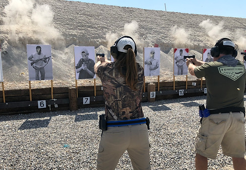 handgun target practice