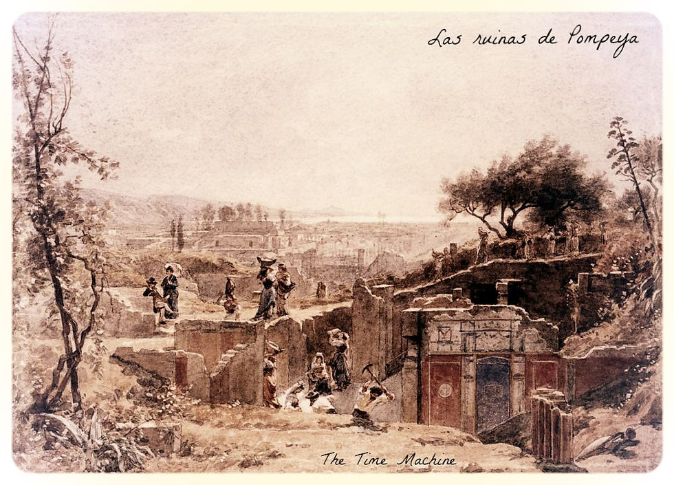 Las ruinas de Pompeya objeto de fascinación arqueológica