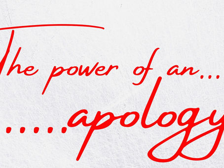 The Power of an Apology