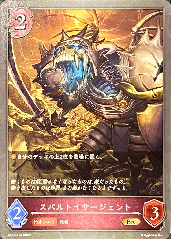 スパルトイサージェント/BR/BP01-120