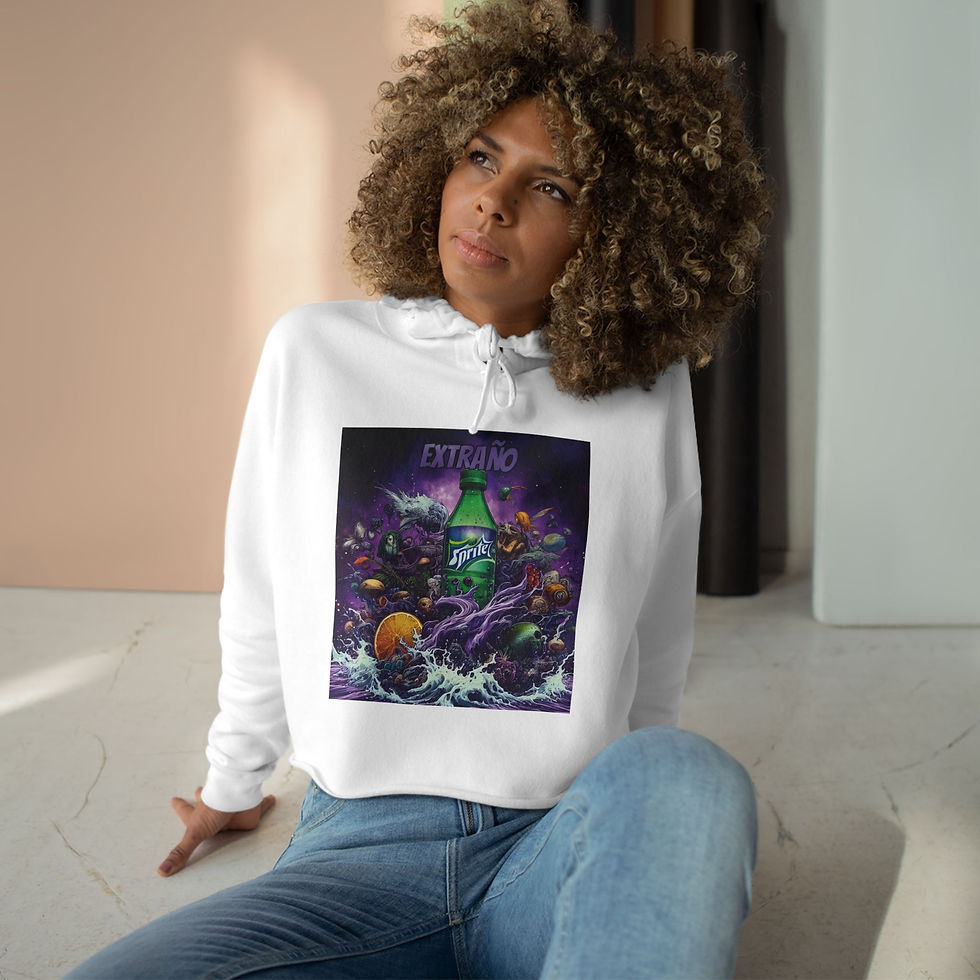 Thumbnail: Dirty Extrano Crop Hoodie