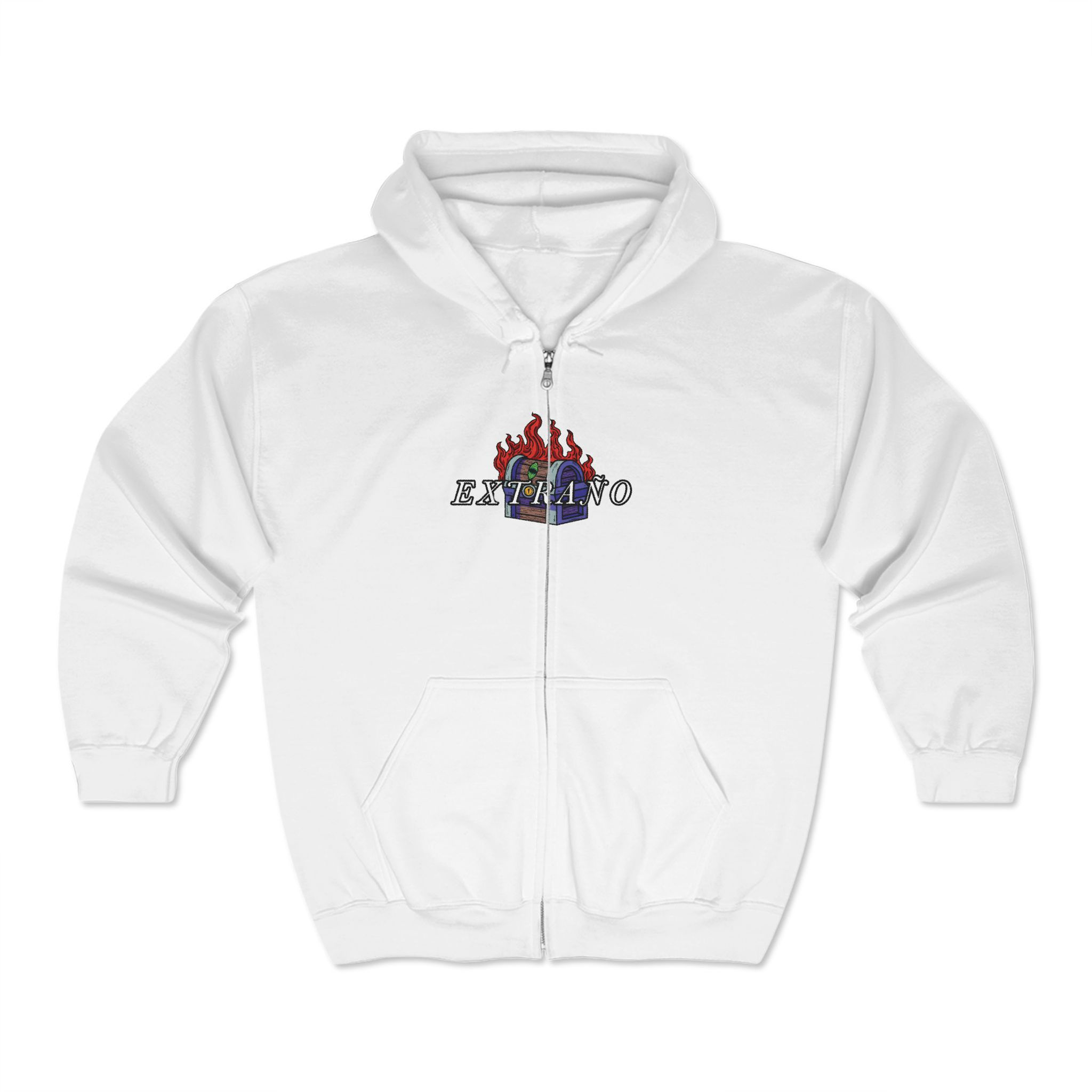 Chest Heavy Blend™ Full Zip Hooded Sweatshirt