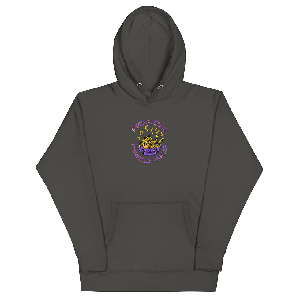 Thumbnail: Roach Fried Rice embroidered  Hoodie