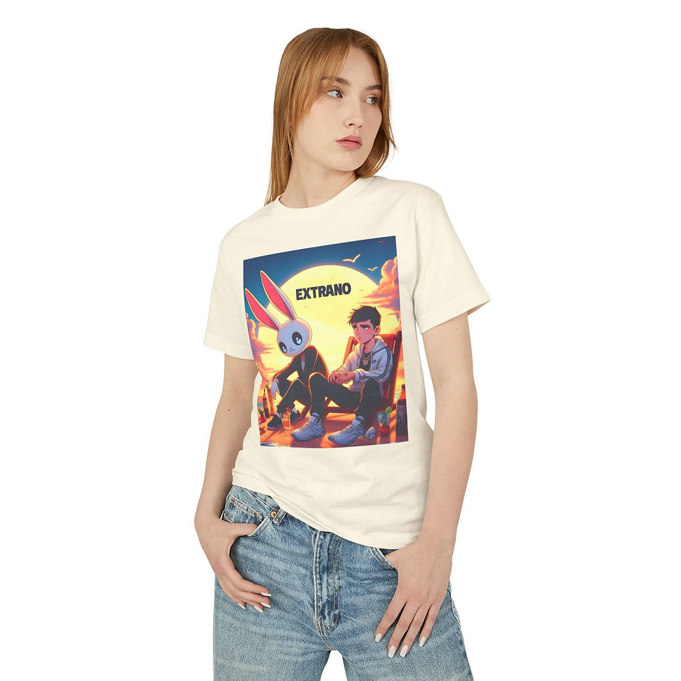 Thumbnail: conejito malo Garment-Dyed Heavyweight Cotton Tee