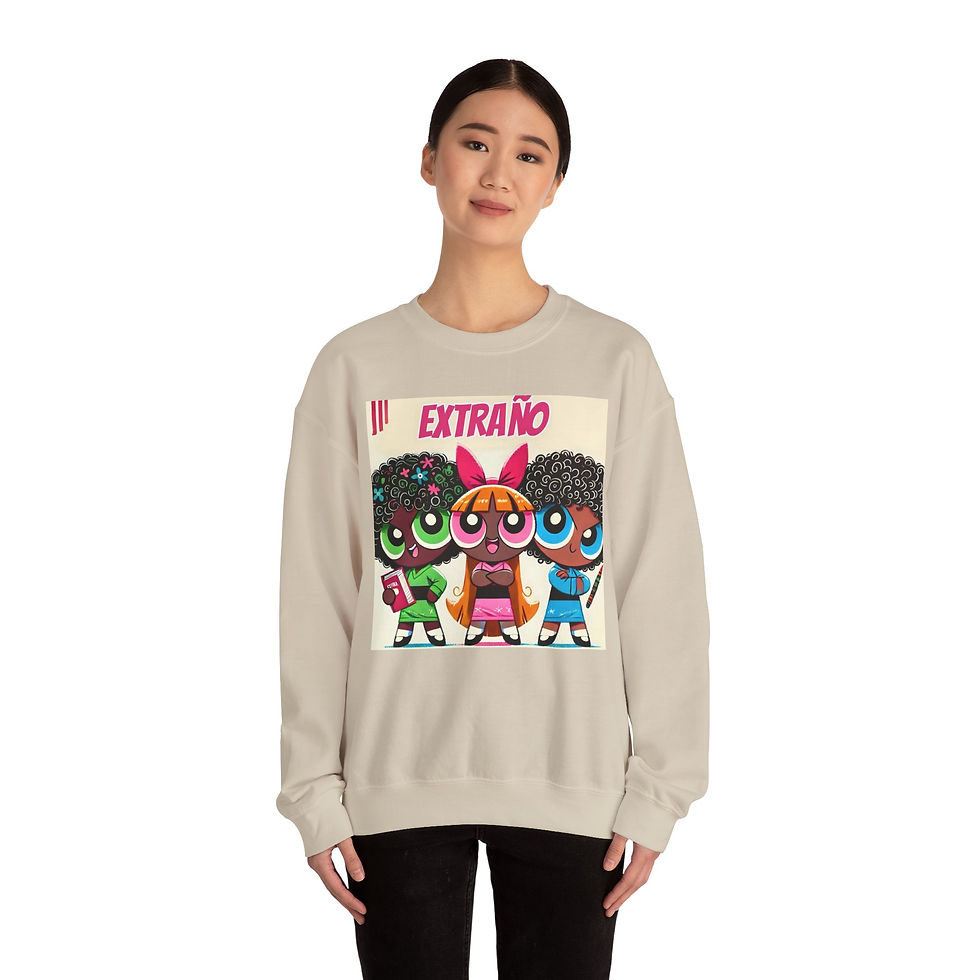 Thumbnail: Extrano gurls  Crewneck Sweatshirt