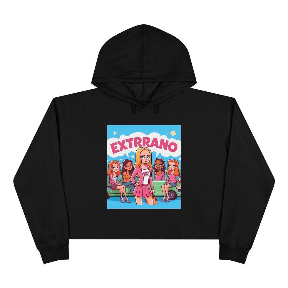 Thumbnail: Significsr gurls  Crop Hoodie