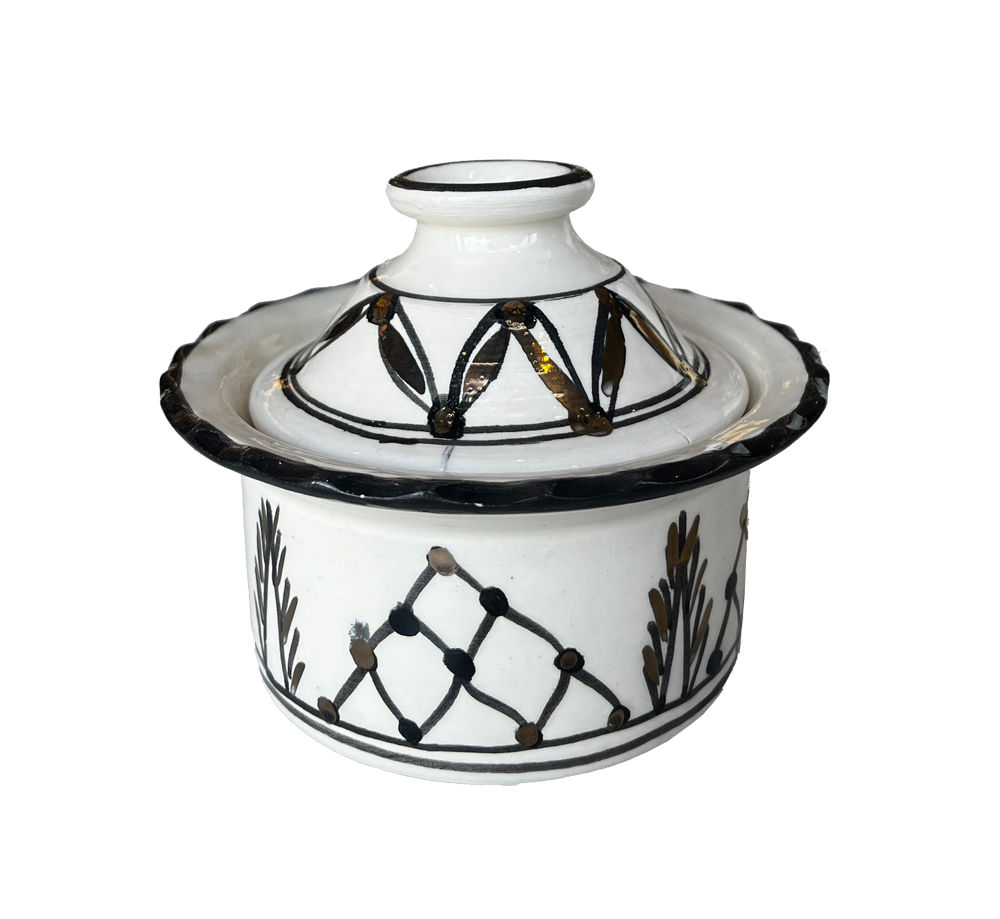 kerwana noir petit modèle en céramique