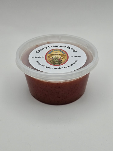 Creamed Honey - 16 oz Plastic Container | Honey Hill Apiary