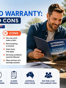 Used car extended warranty pros and cons in Australia