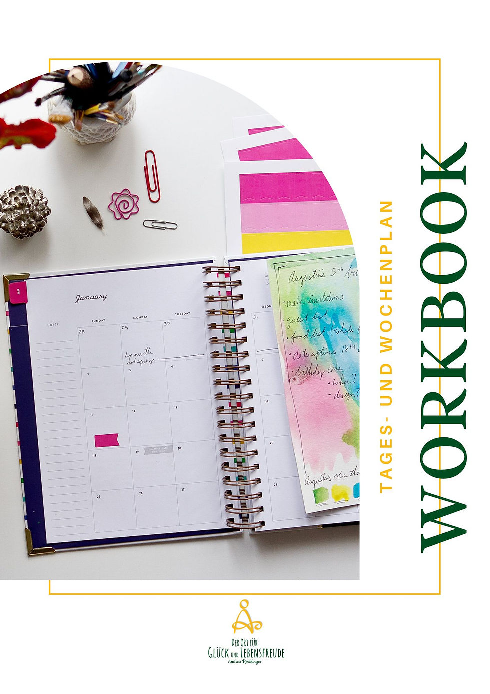 Tages- und Wochenplaner Workbook