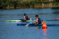 K1 cadet 200m - Lac de Chour 2014