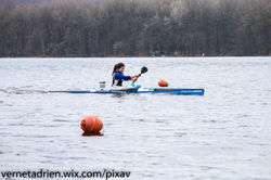 Alice - arrivée K1 dames cadettes