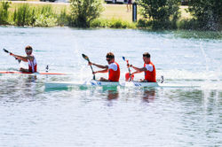 K2 senior 200m - Lac de Chour 2014