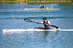 K1 cadet 200m - Lac de Chour 2014