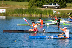 K1 senior 200m - Lac de Chour 2014