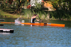 K1 senior 200m - Lac de Chour 2014