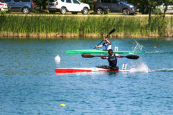 K1 cadet 200m - Lac de Chour 2014