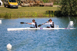 K2 senior 200m - Lac de Chour 2014